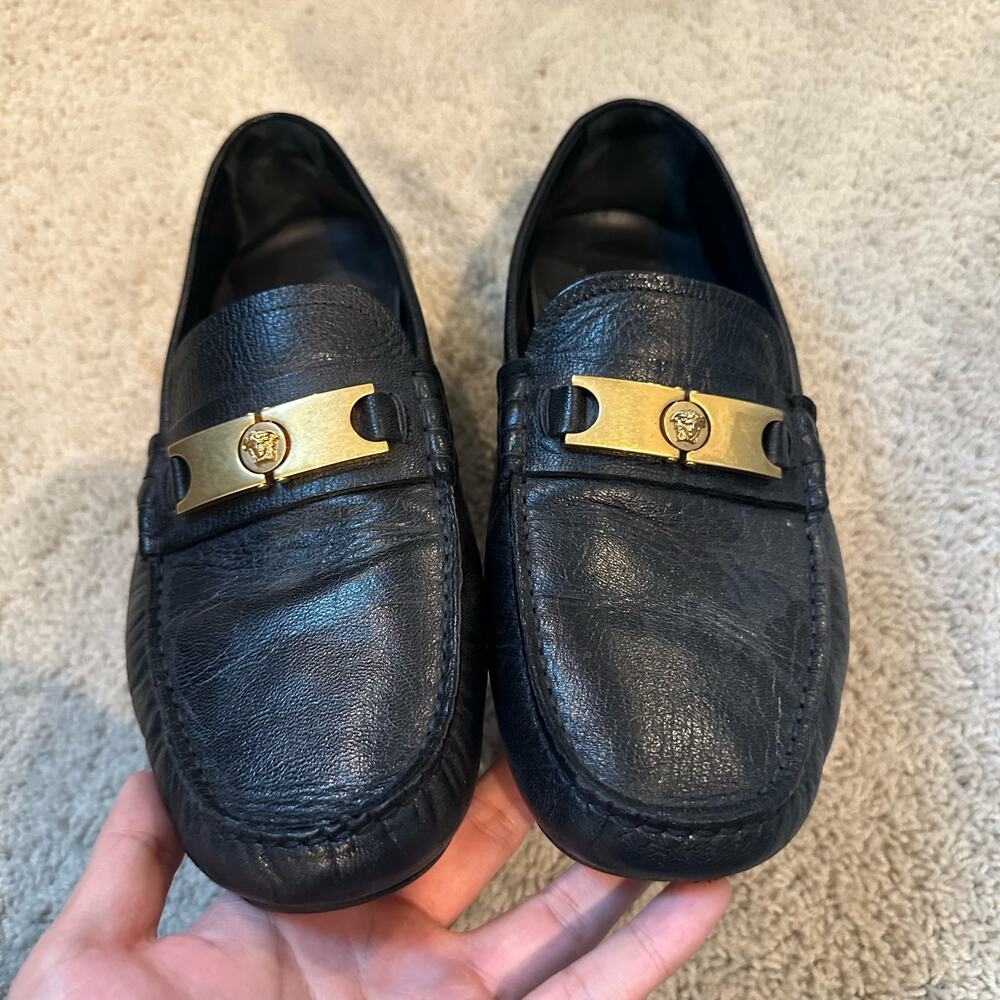 Versace Loafer Slip Ons